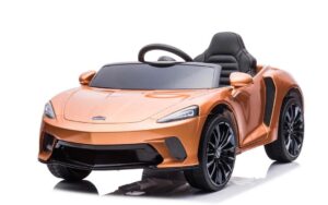 McLaren GT 12V 10A Battery Powered Kids Electric Ride On Toy Car EVA Wheels Leather Seats