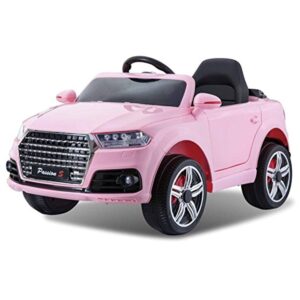 AUDI Q7 Style Ride on Car 12v Pink with Parental Remote Control