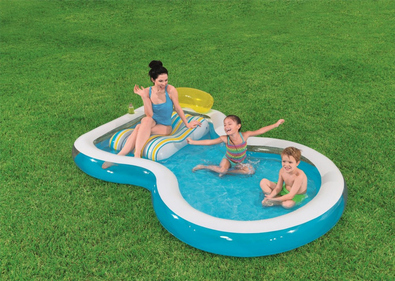 Staycation Family Padding Pool | Easy Inflatable | Suits For Kids & Adults
