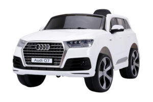 AUDI Q7 2025 Licensed Kids Electric Ride On Car with Remote Control LED Lights and Music (JJ2188 WHITE)