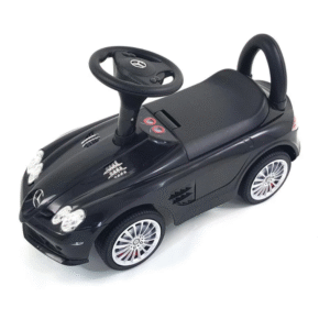 Mercedes SLR Push Along Foot to Floor Ride on for Kids - Black