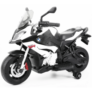 BMW S1000XR Licenced 12V 7A Battery Powered Kids Electric Ride On Toy Motorcycle Road Bike (RS87700 WHITE)