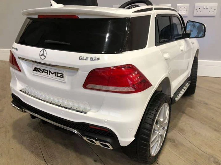 Mercedes Benz AMG GLE 63 S Ride on Car - 12V 2WD White - Image 2
