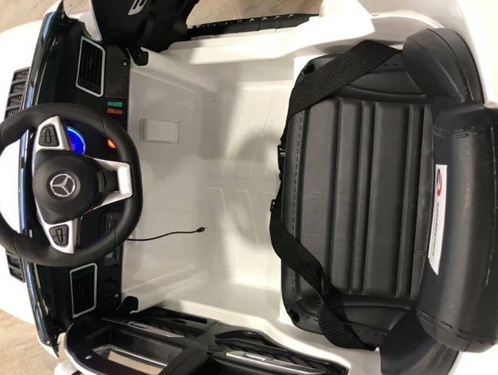 Mercedes Benz AMG GLE 63 S Ride on Car - 12V 2WD White - Image 3