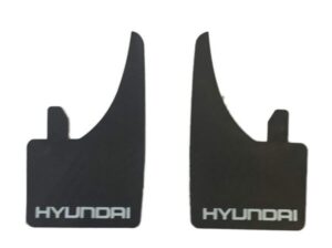 FULL SET OF 4 (FRONT & REAR) Genuine High Quality Mud Flaps Mudflaps Splash Guard Fender Mudguard Various Models Including i10 i20 i30 etc