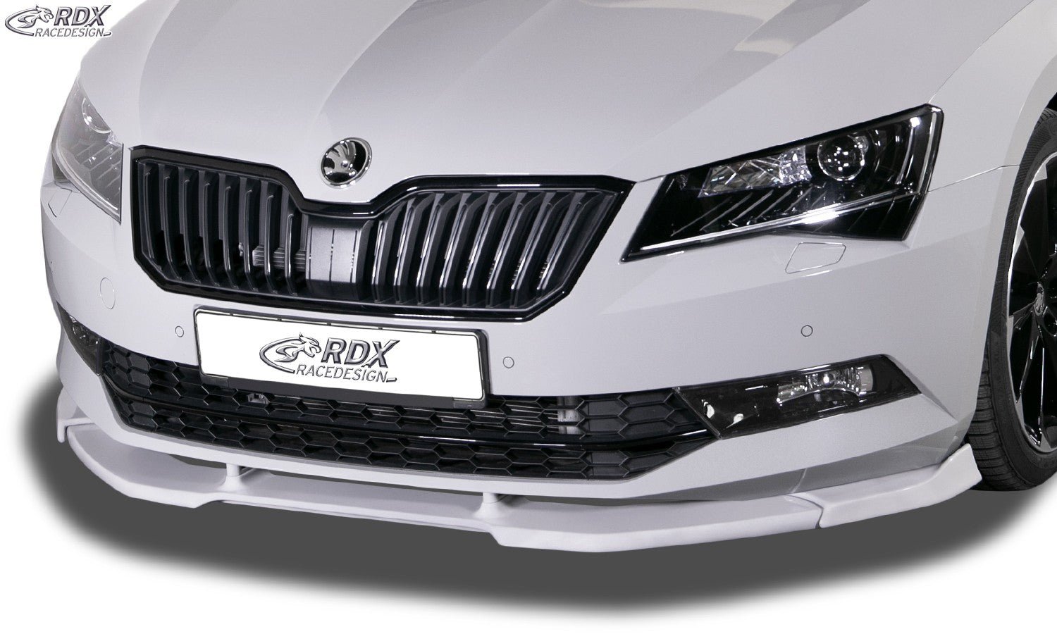 LK Performance RDX Front Spoiler VARIO-X SKODA Superb 3V Front Lip Splitter