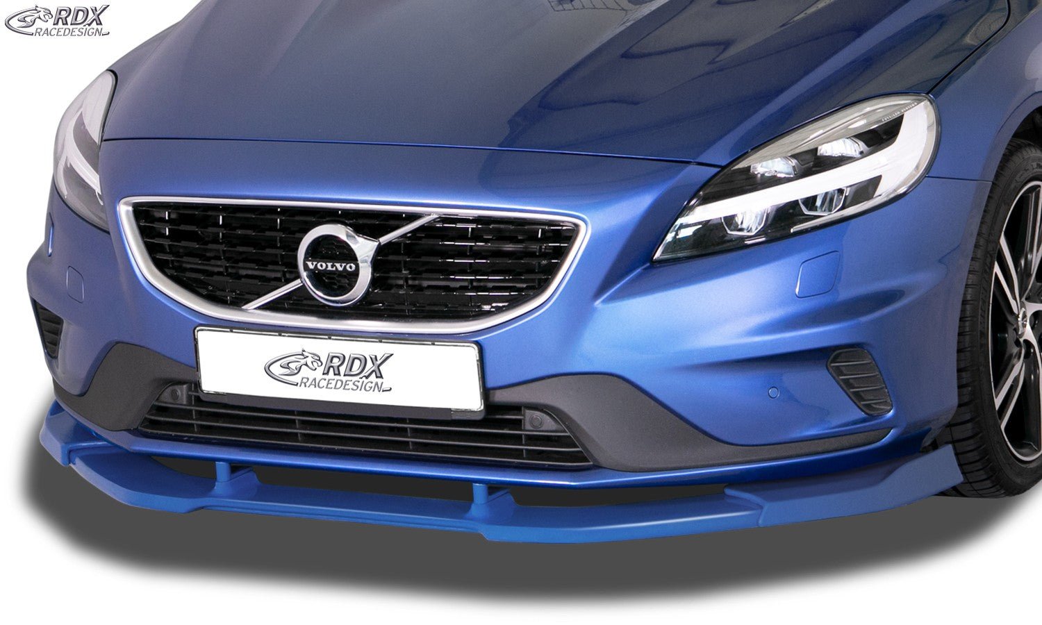 LK Performance RDX Front Spoiler VARIO-X VOLVO V40 R-Design 2013+ Front Lip Splitter