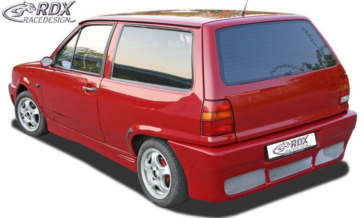 LK Performance RDX Rear bumper VW Polo 86c2f 3 Hatchback with numberplate "GT4"