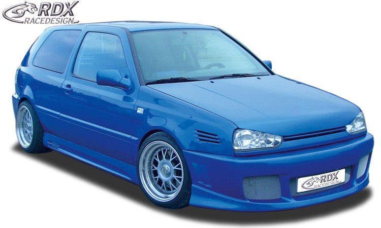 LK Performance RDX Front bumper VW Golf 3 "GT-Race clean" (with Side Intakes)