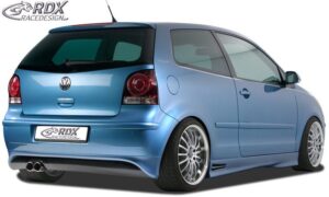 LK Performance RDX rear bumper extension VW Polo 9N3