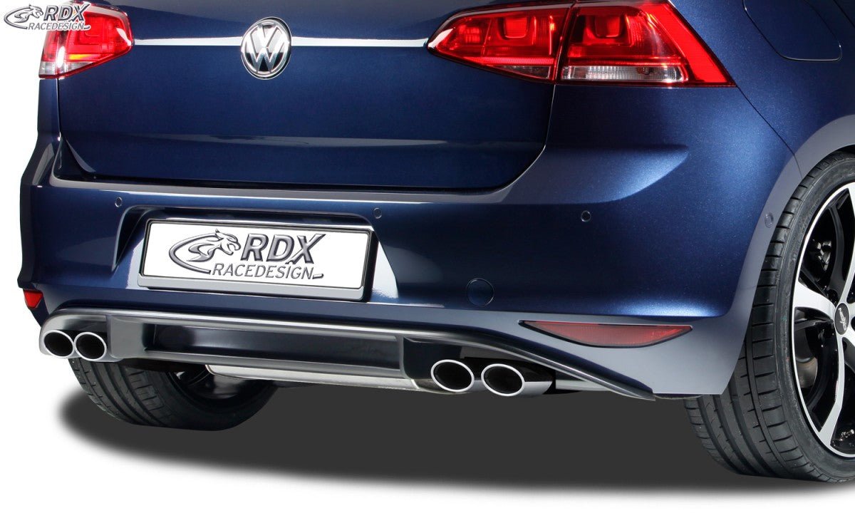 LK Performance RDX rear bumper extension VW Golf 7 "R-Look" center part