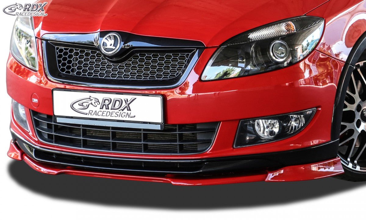 LK Performance RDX Front Spoiler VARIO-X SKODA Fabia 2 Typ 5J 2010+ Monte Carlo Front Lip Splitter