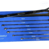 NEW 7 PIECE DOUBLE RING EXTRA LONG RATCHET SPANNER SET 8-19mm