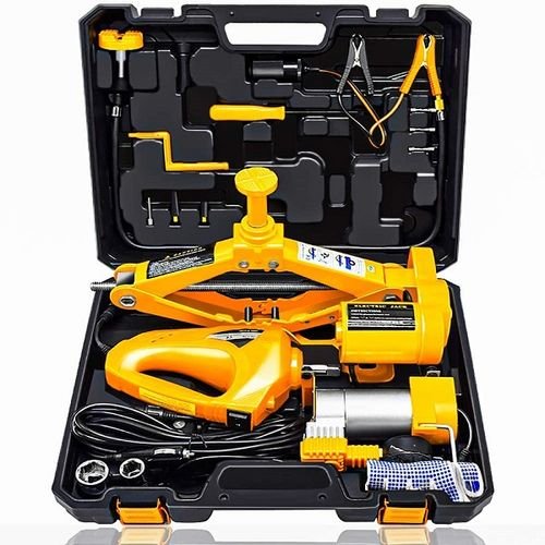 Electric Car Jack- 12V Jack Lift With Electric Wrench