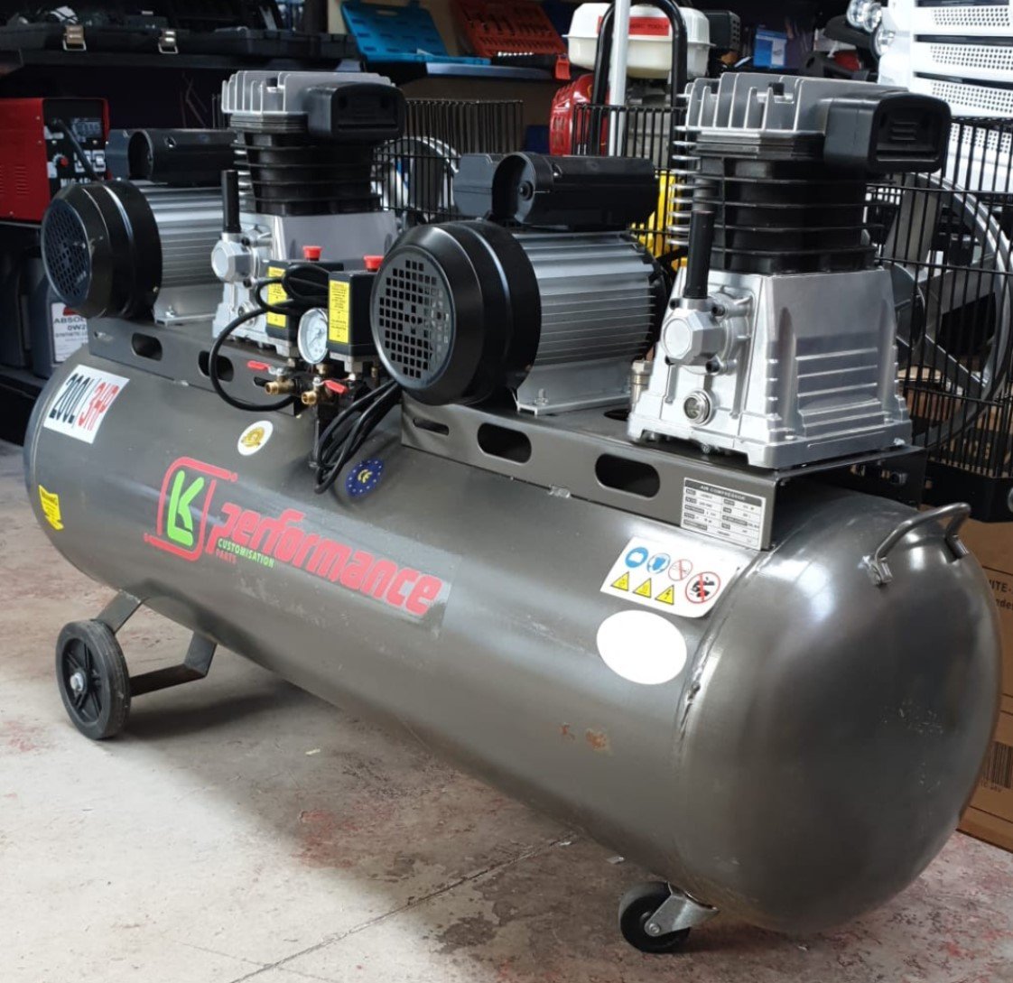 LK Performance 200L 6HP 20CFM Heavy Duty Air Compressor