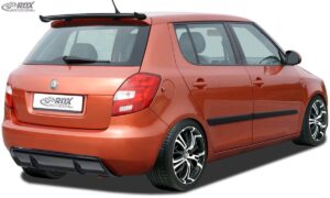 LK Performance RDX rear bumper extension SKODA Fabia 2 / 5J Diffusor