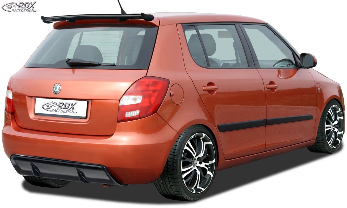 LK Performance RDX rear bumper extension SKODA Fabia 2 / 5J Diffusor