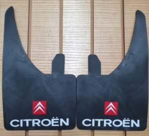 Universal Mudflaps For Citroen Cars & Vans | Suits Front & Rear | Set Of 4 | With Citroen Logo