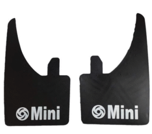 Mini Universal Fit Moulded Mudflaps splash Guard Fender Front or Rear