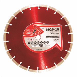 DART Red Ten Diamond Blade 300mm x 20mm MGP-10