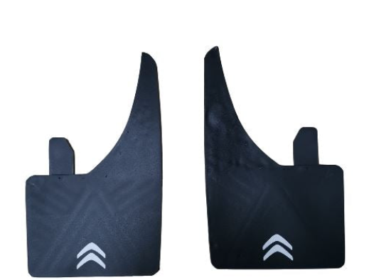 set of 2 ford focus citreon logo car mud flap mudflaps fender splash guard