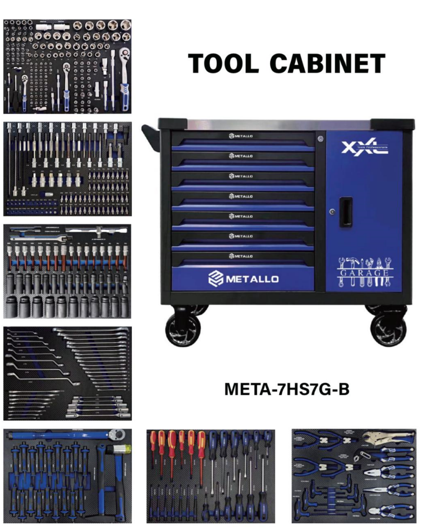 8 Drawer Toolchest With Tools | Tool Cabinet
