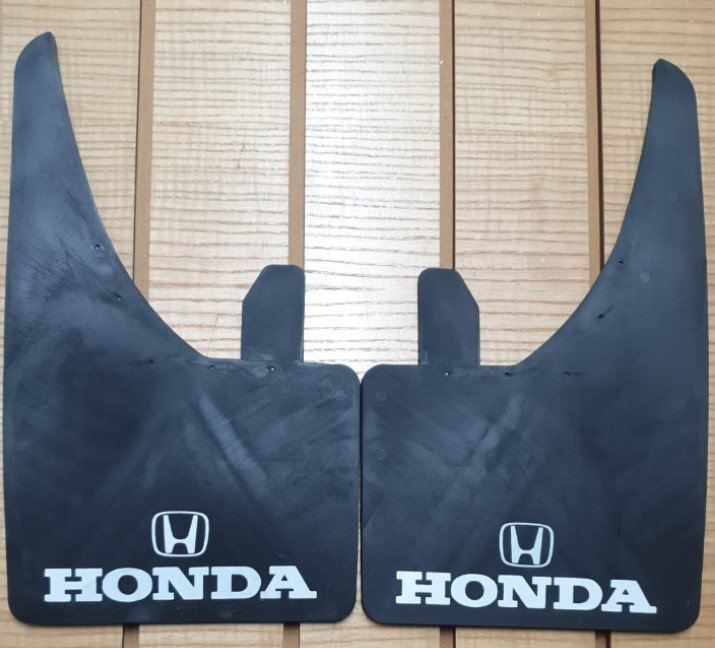 Universal Mudflaps For Honda Cars & Vans | Set Of 4 | Suits All Models | Suits Front & Rear | With Honda Logo
